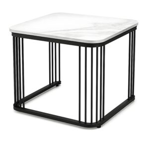 Flora Black Metal Coffee Table 1