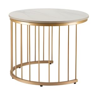 Klara Golden Metal Coffee Table 1